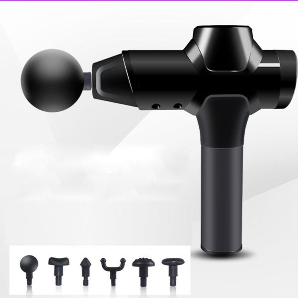 

shoulder neck massage gun relaxation back massager body massagers health care therapy six gears five speed 2600mah