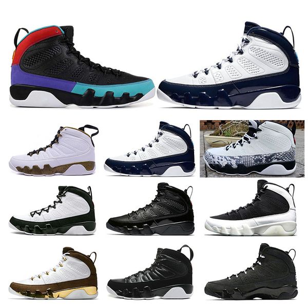 

Dream It Do It 9 9s Mens Basketball Shoes UNC LA Anthracite The Spirit Bred OG space jam Athletics Sports Sneakers size 7-13