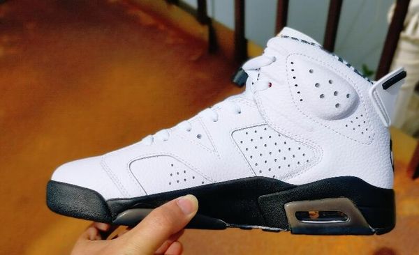 

2019 arrival men 6s white black outdoor shoes wholesale shoe size 40-47