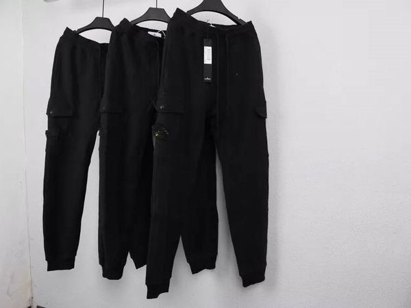 

модные спортивные брюки, хлопчатобумажные брюки с поджатыми ногами, Black