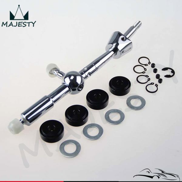 

short quick shift shifter for mitsubishi lancer evolution evo 4-9 96-04 black