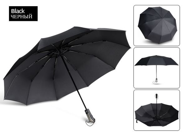 

новые женщины мужчины ветроустойчивый зонтик для дождя подарок 3folding полностью автоматический зонтик компактный большой туристический биз