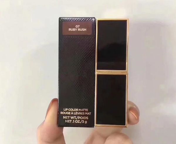 

new arrival brand makeup lipstick lip color matte 3g 12pcs/lot