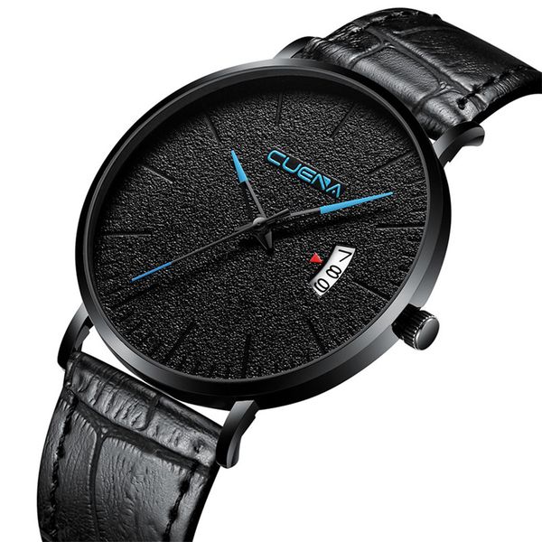 

2019 моды часы кварцевые часы из нержавеющей стали циферблат повседневный часы браслет кожаный аналоговое классические часы, Slivery;brown