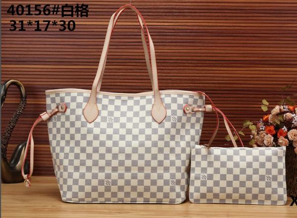 

2pcs установить высокого Qulity классических WOMENS сумочек цветок дама композитного тотализатор PU кожу сцепление плеча сумку женского кошелек с кошельком 053