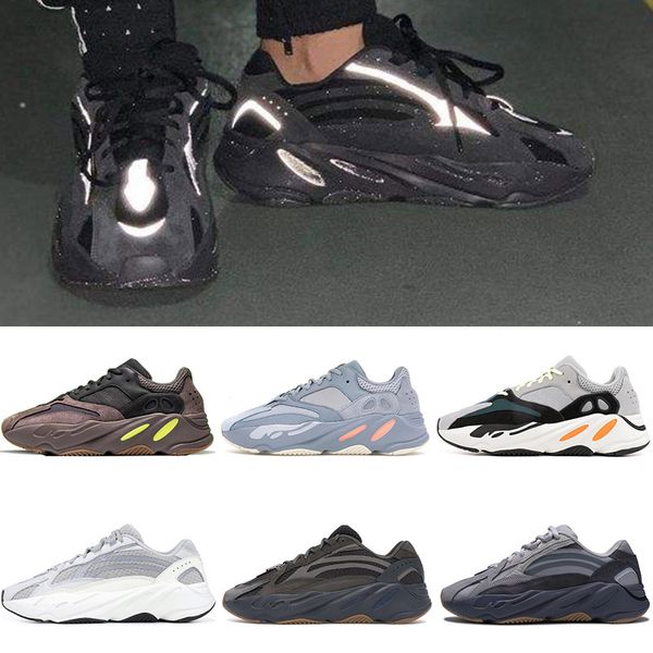 

2019 kanye shoes for men women designer sneakers vanta triple black utility analog white mauve salt inertia breathable running shoes trainer