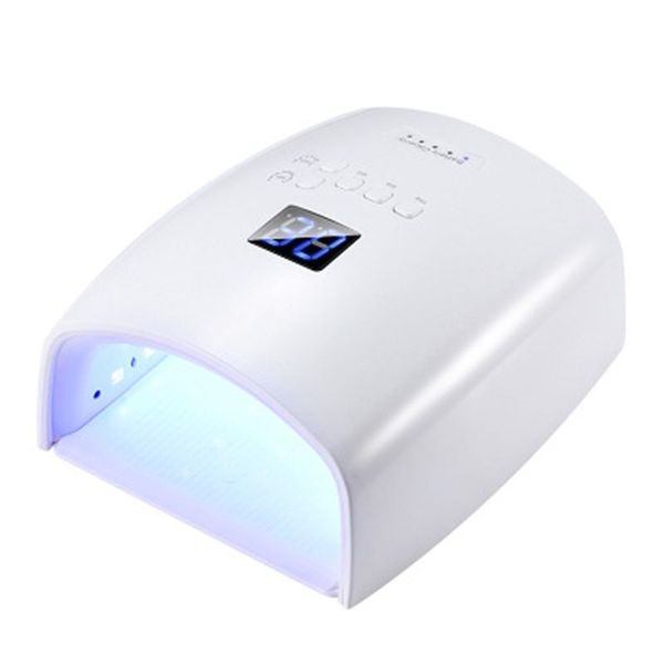 DROP ship S10 48W 30 LED UV cordless Lampada a LED Asciugacapelli Strumento per manicure Sensore a infrarossi Curing Nail Gel Dryer Lampada Nail Art