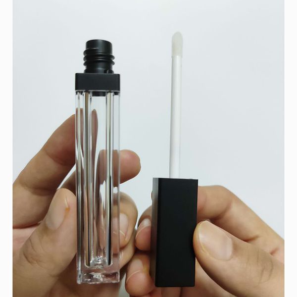 

10шт / lot площадь lipgloss tube пустой блеск для губ бутылки портативный бутылочек для губ контейнеры макияж инструменты