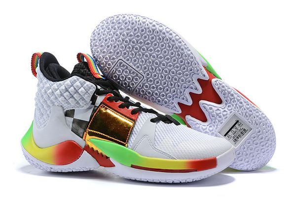 

new 2019 russell westbrook 2 why not zer0.2 thunder men basketball shoes for black super multicolor sport sneakers size 40-46