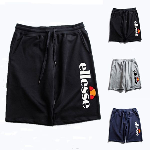 

Ellesse Italy Brand Mens Designer Shorts Black Grey Navy Original Men Fashion Jogging Pants Summer Sports Short S-3XL