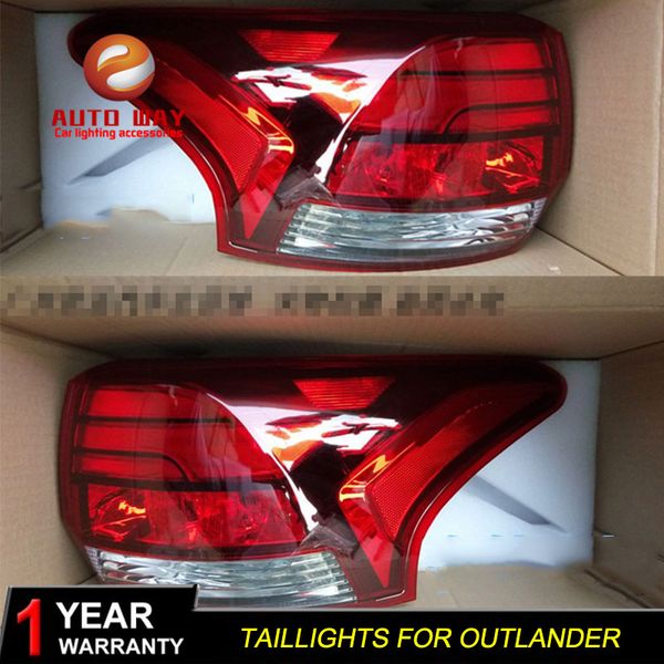 

car styling tail lamp case for mitsubishi outlander taillights 2015-2018 tail lights led rear lamp led lights