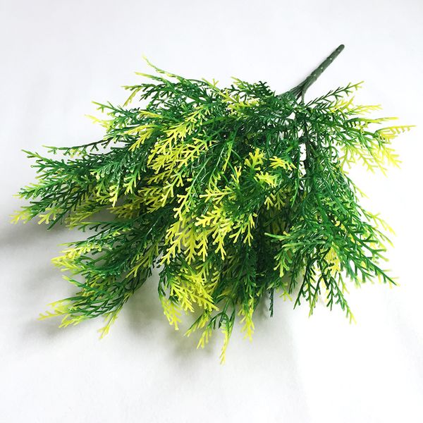 

artificial greenery flower tree branch leaves hojas fake plastic plants grass wall for wedding home garden party decoration diy