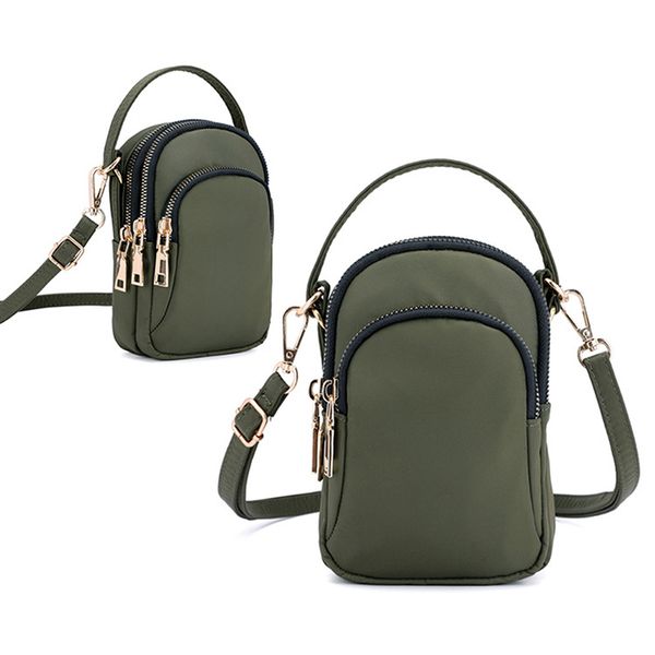 

women shoulder bags waterproof nylon cloth bag fashion lightweight messenger handbags crossbody bags