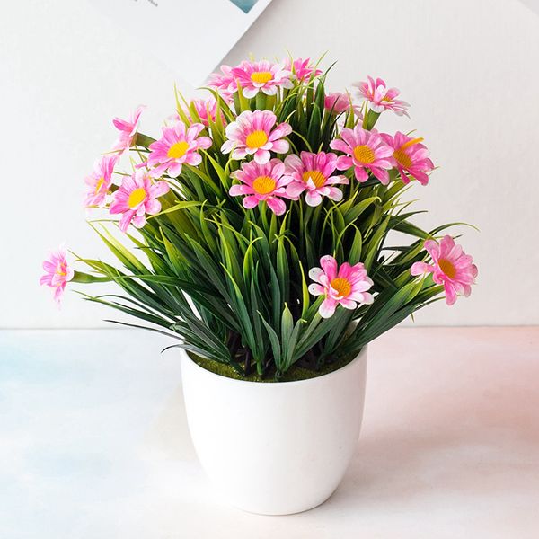 

artificial flowers bright color fake plants potted plants simulation flowers