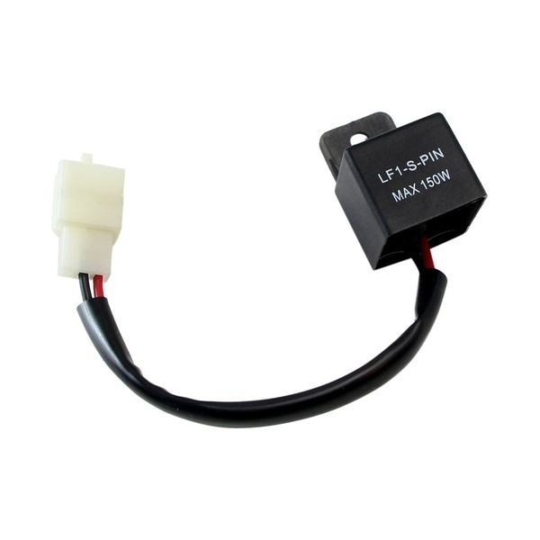 

12v 2-pin motorcycle electronic led flasher relay 150w led turn signal bulbs turn indicator light flasher blinker relay