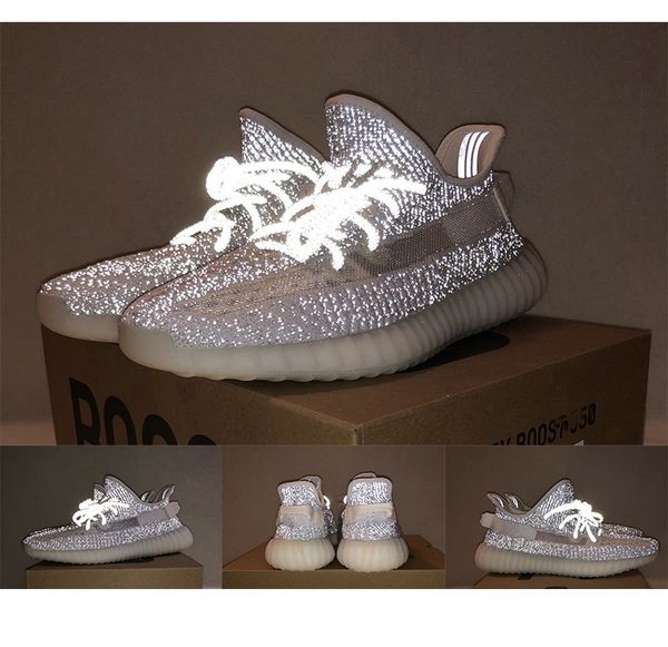 

New arrival 2019 g6 the ame a the original dhl fa t hipping 350 v2 tatic 3m reflective light running hoe