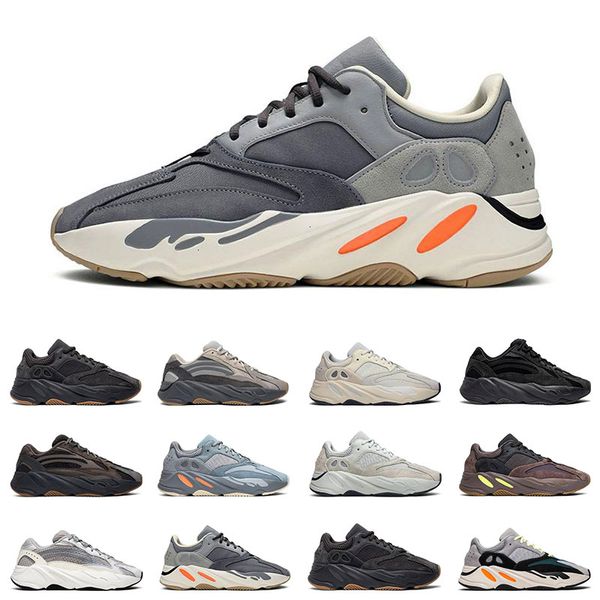 

700 new arrivel men women running kanye west magnet utility black wave runner inertia static trainers sports sneakers outdoor shoes