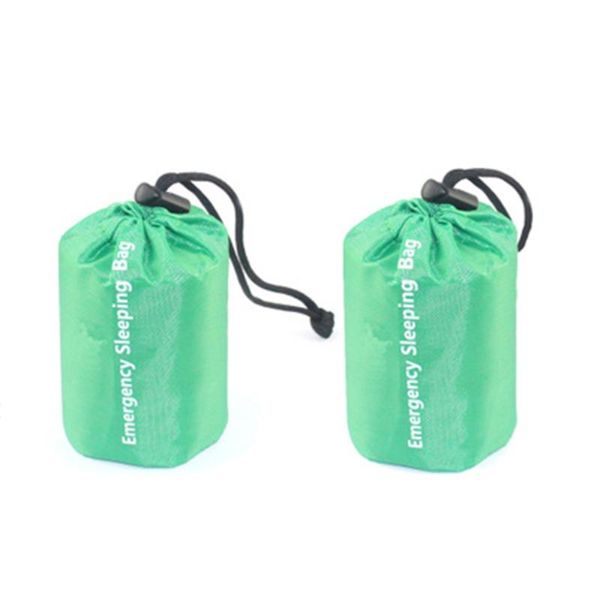 

sleeping bags 2x emergency bag thermal waterproof camping survival hiking
