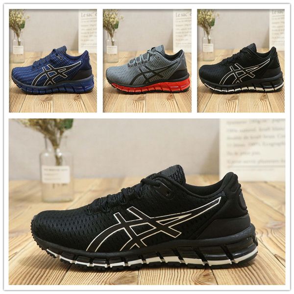 

2018 Asic Gel-Quantum 360 II New design Gray White Black Mens Cushion Running Shoes Original 2 2s Best Quality Athletic Sneakers