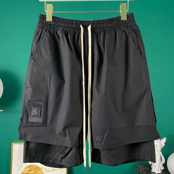 

20 ss men's fashion casual shorts loose designers luxury pants quality heavy industry multi-pocket tooling shorts for men, White;black