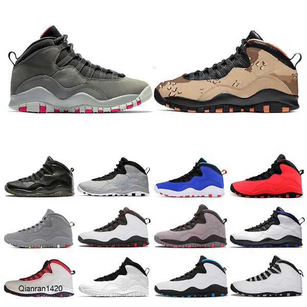 

10 10s mens basketball shoes desert camo tinker cement westbrook i'm back chicago dark smoke grey men sports sneakers size 7-13