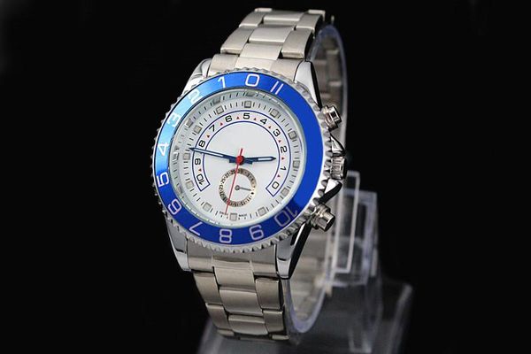 

relogio masculino mens watches Luxury wist fashion Black Dial With Calendar Bracklet Folding Clasp Master Male 40 mm giftluxury Mens Watche