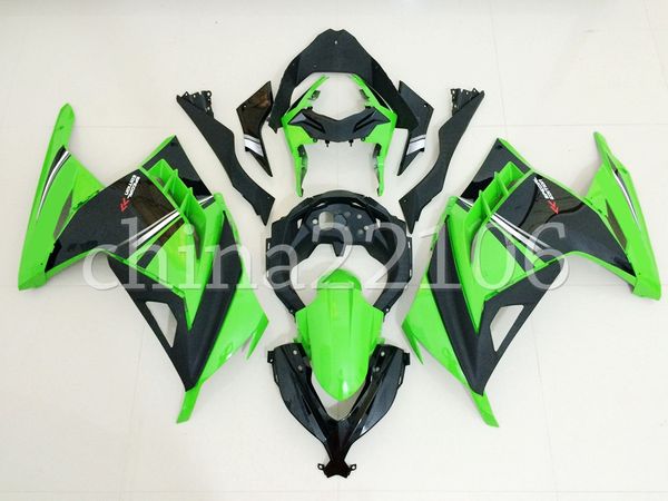 

injection mold new abs motorcycle full fairings kits fit for kawasaki ninja 300 ex300 300r 2013 2014 2015 2016 2017 set green luster
