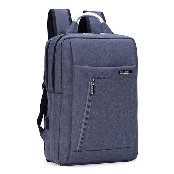 

new waterproof large-capacity backpack men's business computer bag usb charging multifunctional travel backpack