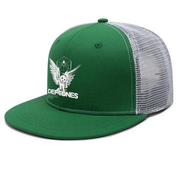 

deftones diamond eyes flat brim trucker cap fitted hipster baseball hats saturday night wrist logo, Blue;gray
