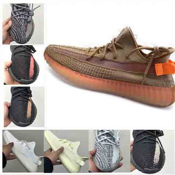 

Новые Kanye West черные спортивные мужские кроссовки Серые оранжевые кроссовки Zebra Bred