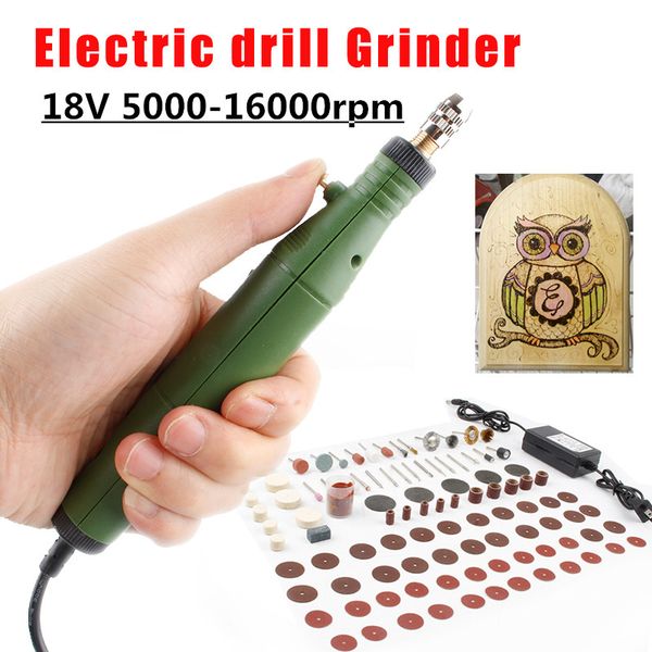 

12v/18v mini handheld grinding machine rotary tools kit electric drill grinder engraver pen for milling polishing