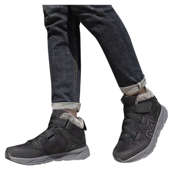 

men's large size casual short boots low shoes retro england casual shoes men's boots shoes#g2, Black