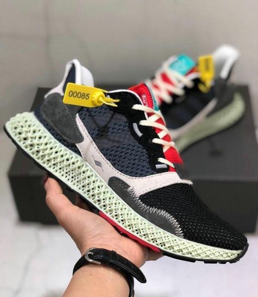 

mens zx4000 4d futurecraft black onix carbon men pk shoes new fashion consortium zx 4000 4d pink grey casual sneakers