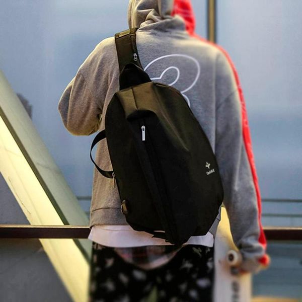 

card-n-x leisure zipper bag student backpack folding bag shoulder couple travel tide young schoolbag leisure travel