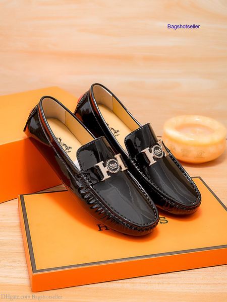 

new wedding shoes part gift doug metal summer slip-on man loafers wan1, Black;red