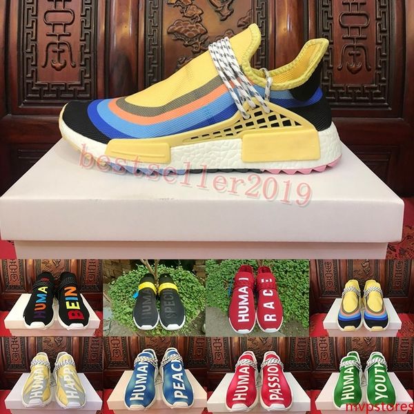 

sean wotherspoon human race hu trail running shoes pack passion youth happy peace pharrell williams sports sneakers