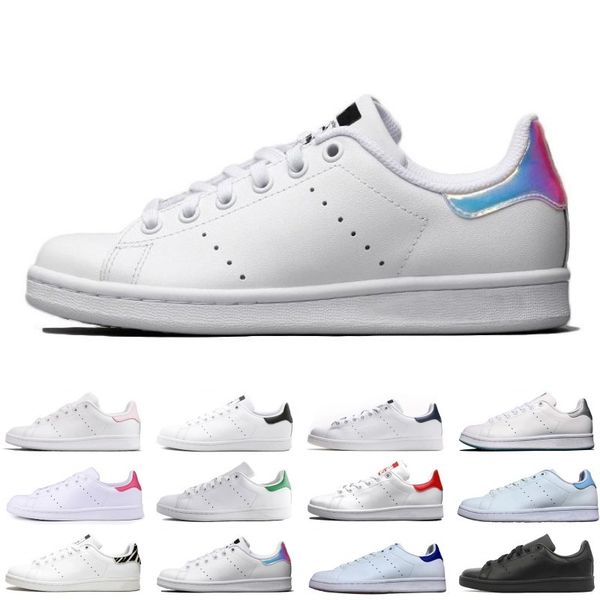 

Free Shipping Stan Smith Designer casual shoes for men women black white green flat Leather mens trainers Sports Sneakers shoe size 36-44