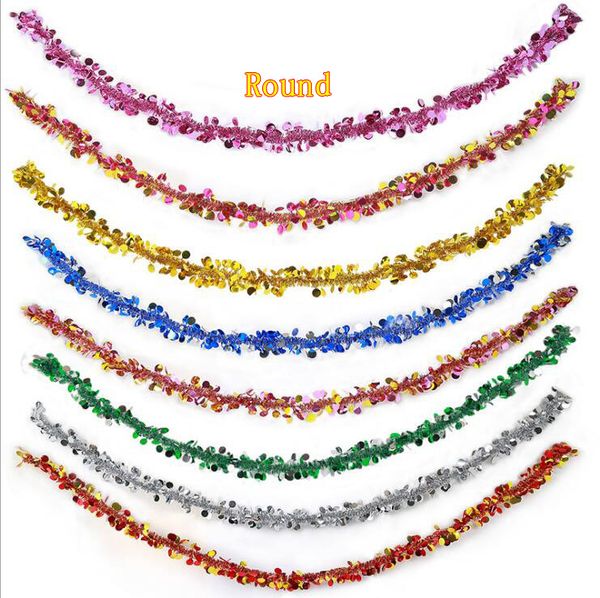 

two ten-color new 2 meter long ribbon pull flowers birthday party party window classroom decoration supplies 10color ho't
