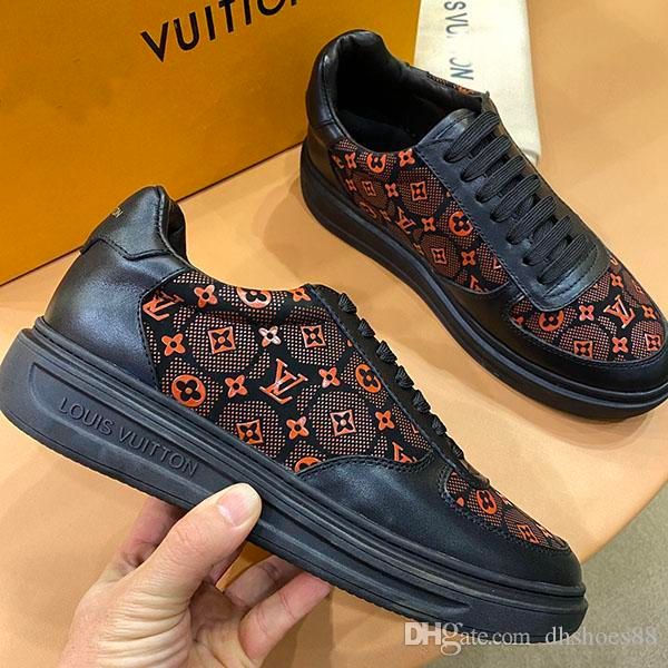 

new arrival men's running basketball shoes fashion speed luxury driving shoes vacation canvas leather casual sports shoes high quality, Black