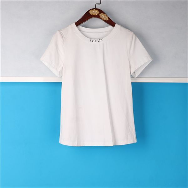 

li xin da white g gold 2020 large size fashion women's wear 30% golden 30% and below collar letters white 30% and below collar letters