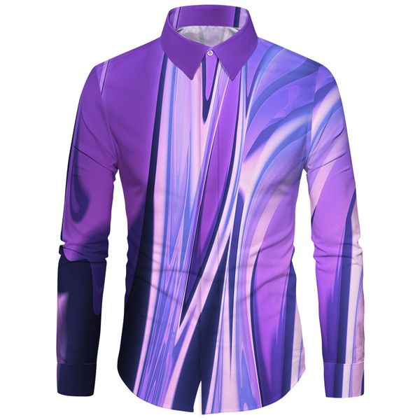 

cloudstyle 3d floral printed man casual shirt plaid camisas hombre dress shirts wedding homme camisa long sleeve slim fit shirts, White;black