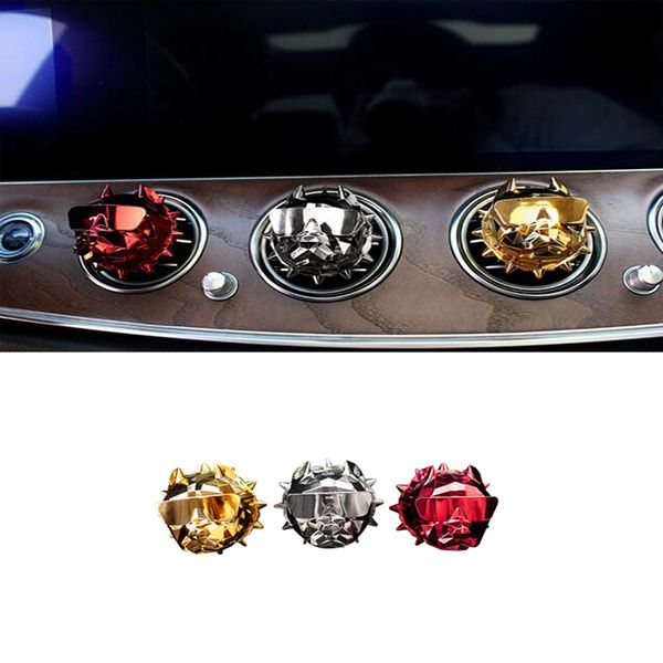 

car air freshen perfume air conditioner outlet perfume clip aroma dog head car interior decoration accessories styling ornaments