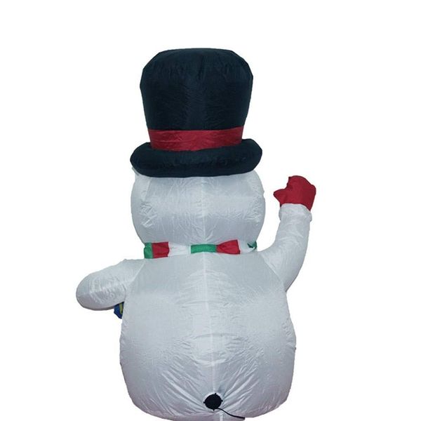 

1.2m large inflatable snowman leds inflator for outdoor christmas decor