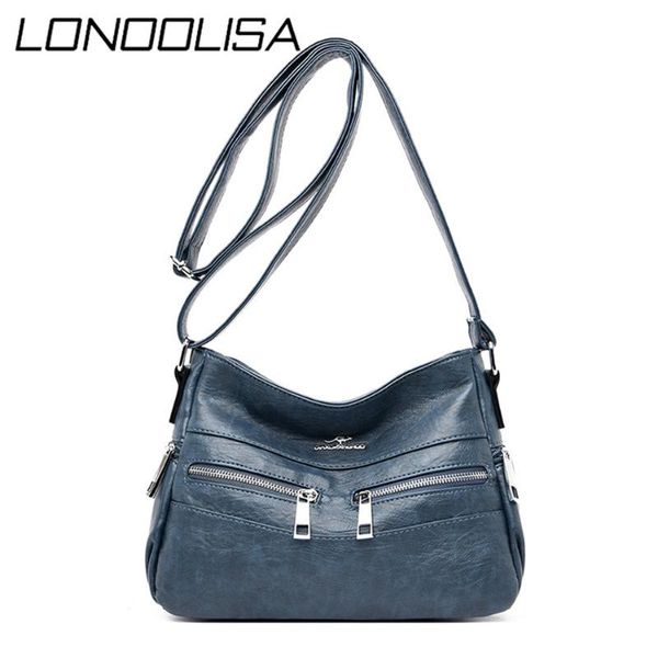 

handbags women vintage messenger bags sac a main female leather shoulder bags crossbody hobos bag bolsa feminina