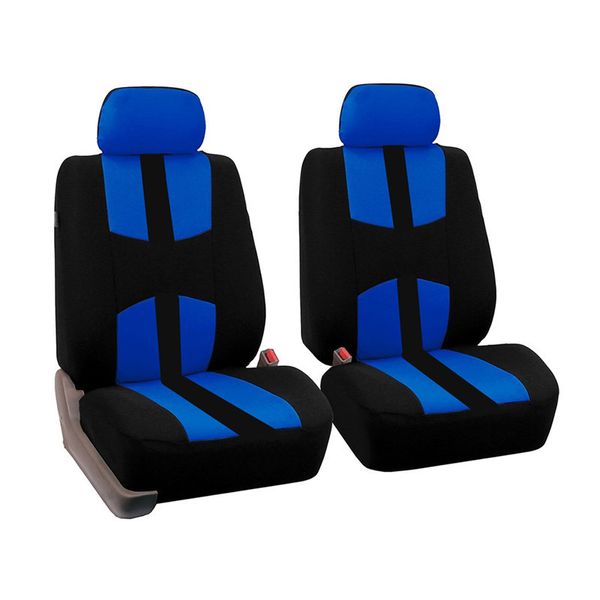 4 pezzi coprisedili per auto universali set completo per tutte le stagioni accessori per interni auto car-styling rosso blu beige grigio 4 colori1181O