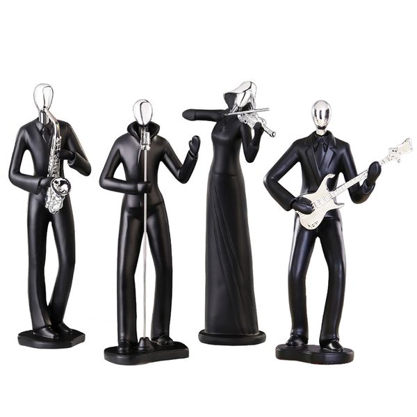 

resin musician figure statue home office living room decoration gifts music band