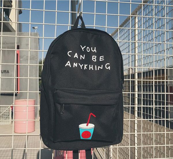 

2019 schoolbag canva+oxford fabric backpack leisure fashion striped backpack outdoor travel bags high-capacity knapsack lapbackpacks u01