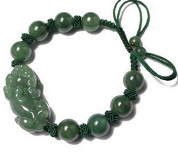 

фабрика прямые природные бирманский жадеит браслеты kaiguang подлинные товары ручной работы нефритовые подвески браслеты, Black