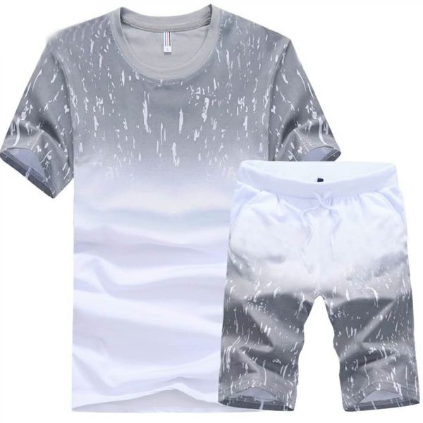 

2020 new sweatshirt suits luxury men s summer shorts sets men running designer tracksuit suit mens casual sweatshirts mens tracksuit, Gray