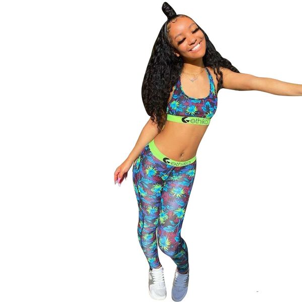 

ethika women fashion swimsuit crop vest + swim shorts trunks boxers 2 piece set tracksuit patchwork shark camo swimwear bikini gf5b, Gray